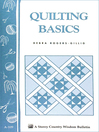 Quilting Basics (eBook): Storey's Country Wisdom Bulletin A-109